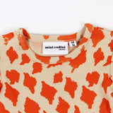Mini Rodini Wing Body Giraffe onesie - beige/orange - Gemgem - 2