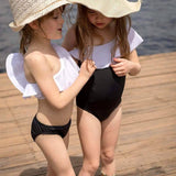 Stella Cove Black Girls Swimsuit