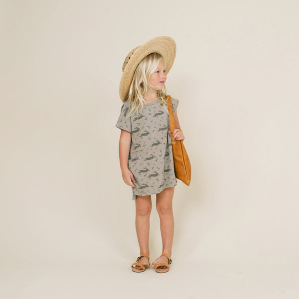 Rylee + Cru BUNNY T-SHIRT DRESS - Gemgem - 1