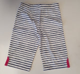 Little Joules Navy and White Striped Shorts