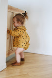 Rylee + Cru Dots N' Diamonds Bloomer / Mustard