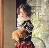 Chevron Intarsia Sweater - Gemgem - 2