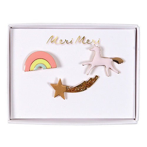 MeriMeri Unicorn Enamel Pins