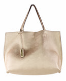 Street Level Gold/Nude Reversible Tote