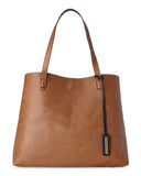 Street Level Black/Brown Reversible Tote