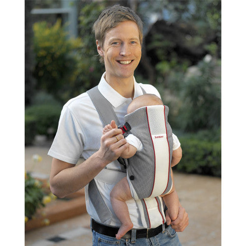 Baby Bjorn Air Carrier Gray White Gemgem