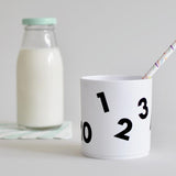 Buddy + Bear Number   Tumbler White Edition