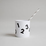 Buddy + Bear Number   Tumbler White Edition