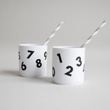 Buddy + Bear Number   Tumbler White Edition