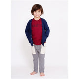 Go gently baby Stripe pants in Charcoal - Gemgem - 3