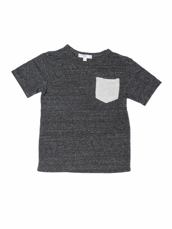 Joah Love Byron Tri-Beldn Top With Stripe Pocket