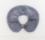 Faux Fur Collar Scarf - Gemgem - 2