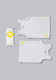 Dott Boy s 2pc White Tank Set