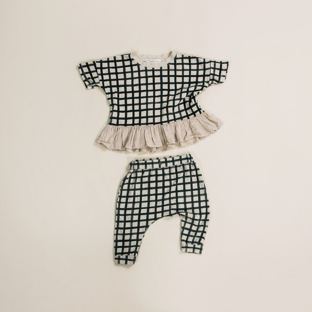 Rylee + Cru CHECK PANT - Gemgem - 1