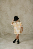 Rylee + Cru Diamonds Slouch Dress / Vanilla