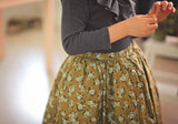 Amber Katie Flower Print Skirt - Gemgem - 7
