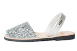 Avarcas Pons Classic Style Glitter Silver