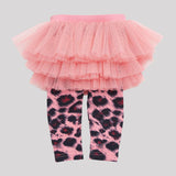 Rock Your Baby Pink Leopard Baby Circus Tights - Gemgem - 2