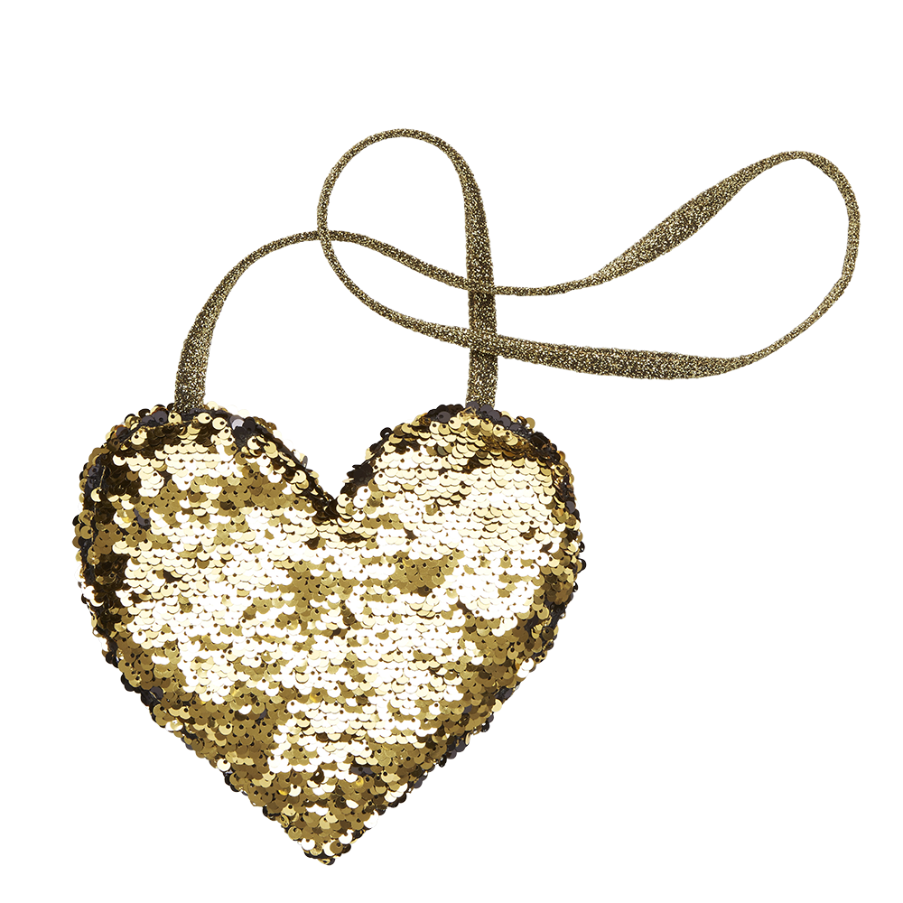 Rock Your Baby - All Heart Handbag Gold - Gemgem  - 1