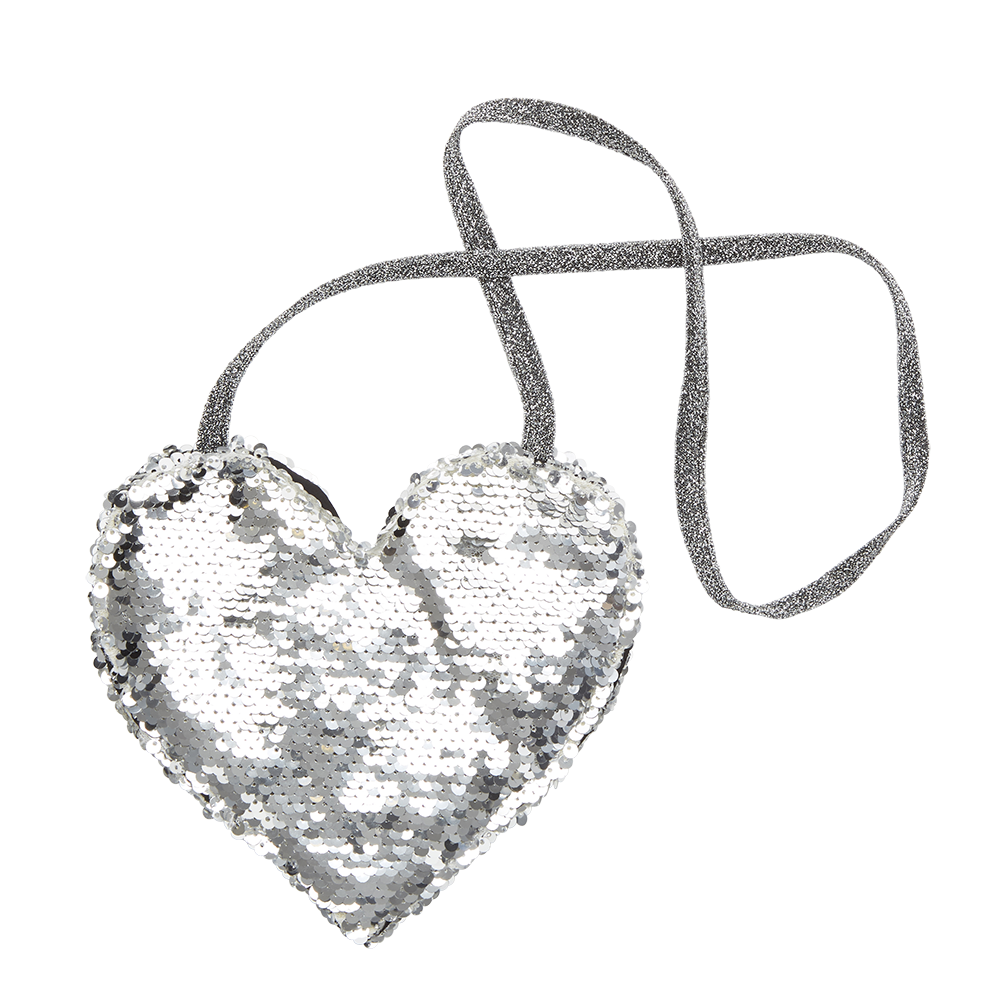 Rock Your Baby - All Heart Handbag Silver - Gemgem