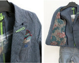 Ikks Blue Grey Jacket - Gemgem  - 2