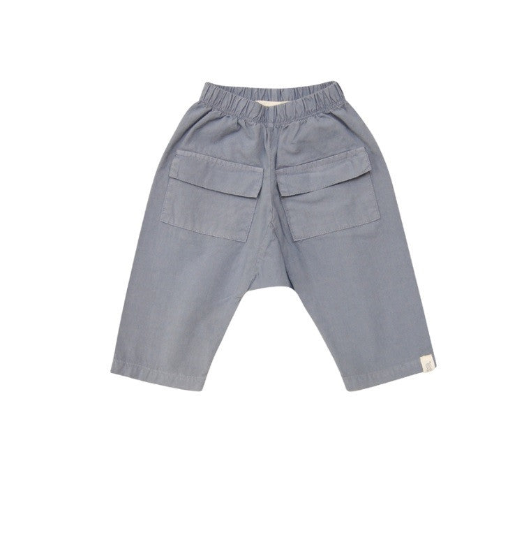 Go gently baby Cargo pants Silver Gray - Gemgem - 2