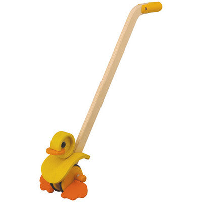 PLAN TOYS Push - Along Duck - Gemgem