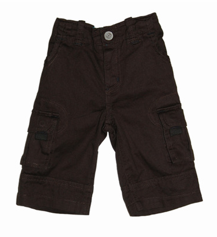 Egg Baby Cargo Pants in Brown - Gemgem - 1