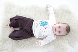 Egg Baby Cargo Pants in Brown - Gemgem - 2