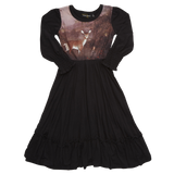 Rock Your Baby - Fawn Darling Dress - Gemgem - 3