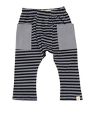 Go gently baby Stripe pants in Silver Gray - Gemgem - 2