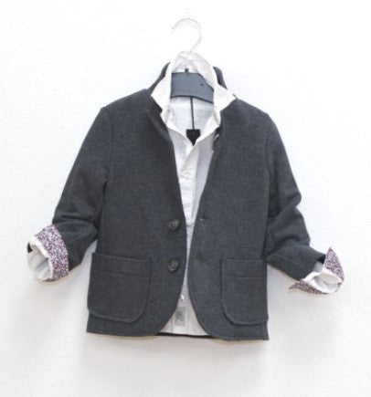 Ikks Grey Jacket - Gemgem  - 1