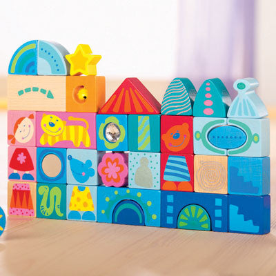 Fantasy Land Jigsaw Blocks from Haba - Gemgem - 1