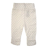 Egg Baby Jersey Ruched Legging - white - Gemgem - 1