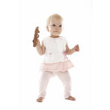 Egg Baby Jersey Ruched Legging in cloud - Gemgem - 2