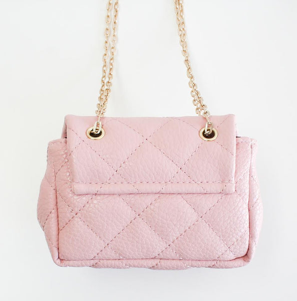 GYDA GD charm quilting bijou mini BAGピンク GYDA GD charm quilting bijou mini BAGピンク