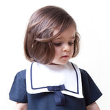 Rocket Pear sailor bib with bow tie - Gemgem  - 2