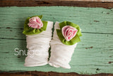 Snugars Strawberries and Cream Petite Rose Legwarmers - Gemgem - 2