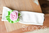 Snugars Strawberry and Cream Petite Rose headband - Gemgem - 2