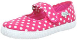 Fuschia Polka Dot Cienta Shoes