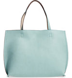 Street Level Reversible Tote Sage/Ivory