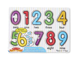 [Melissa & Doug] See-Inside Numbers Peg Puzzle