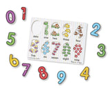 [Melissa & Doug] See-Inside Numbers Peg Puzzle