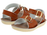 Salt Water Sun-San Surfer Sandals Tan