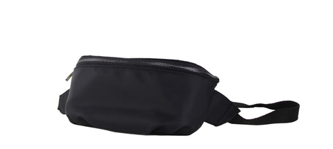 Street Level Black Nylon Fanny Pack