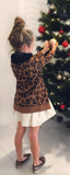 Beau Hudson Cardigan - Chunky Leopard Knit - Gemgem  - 2