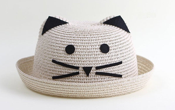 Hat with cat ears for toddlers