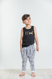 Joah Love Lil Cub Print Tank Top Black