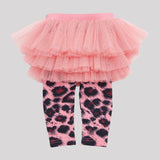 Rock Your Baby Pink Leopard Baby Circus Tights - Gemgem  - 2