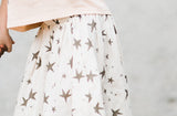 Rylee + Cru Star Maxi Skirt / Vanilla